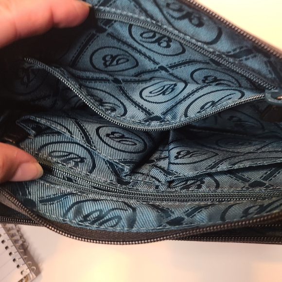 Brighton Purse Crossbody Secret Life Black - Picture 7 of 16